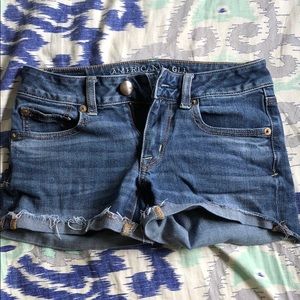 American eagle jean shorts